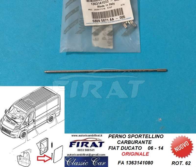PERNO SPORTELLINO CARBURANTE FIAT DUCATO 0-14 81363141080)